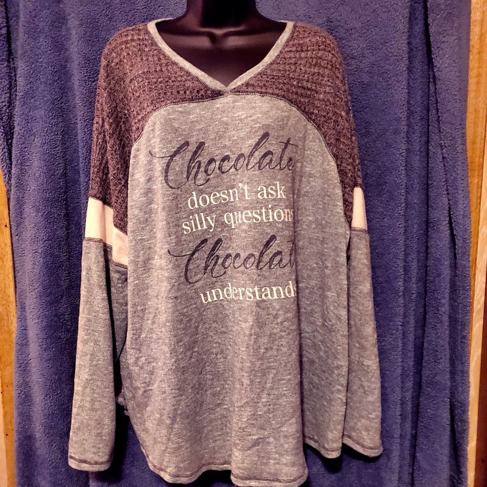 PLUS SIZE COLD WEATHER TOP